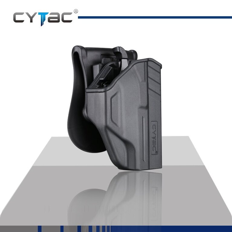 T-ThumbSmart Cytac® Glock 43 pistol case - black | Top-ArmyShop.com
