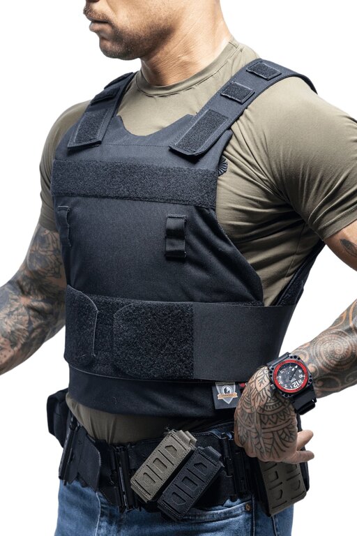 Body Bulletproof Vest Front Back Plates Armor Tactical Jacket Guard  Colorful